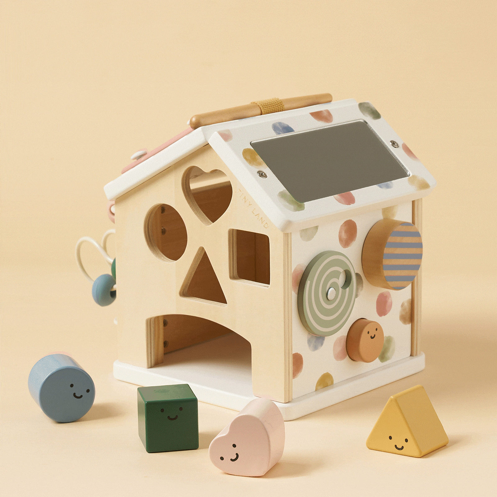 Tiny Land® Cubo de actividades Casa de campo - Morandi