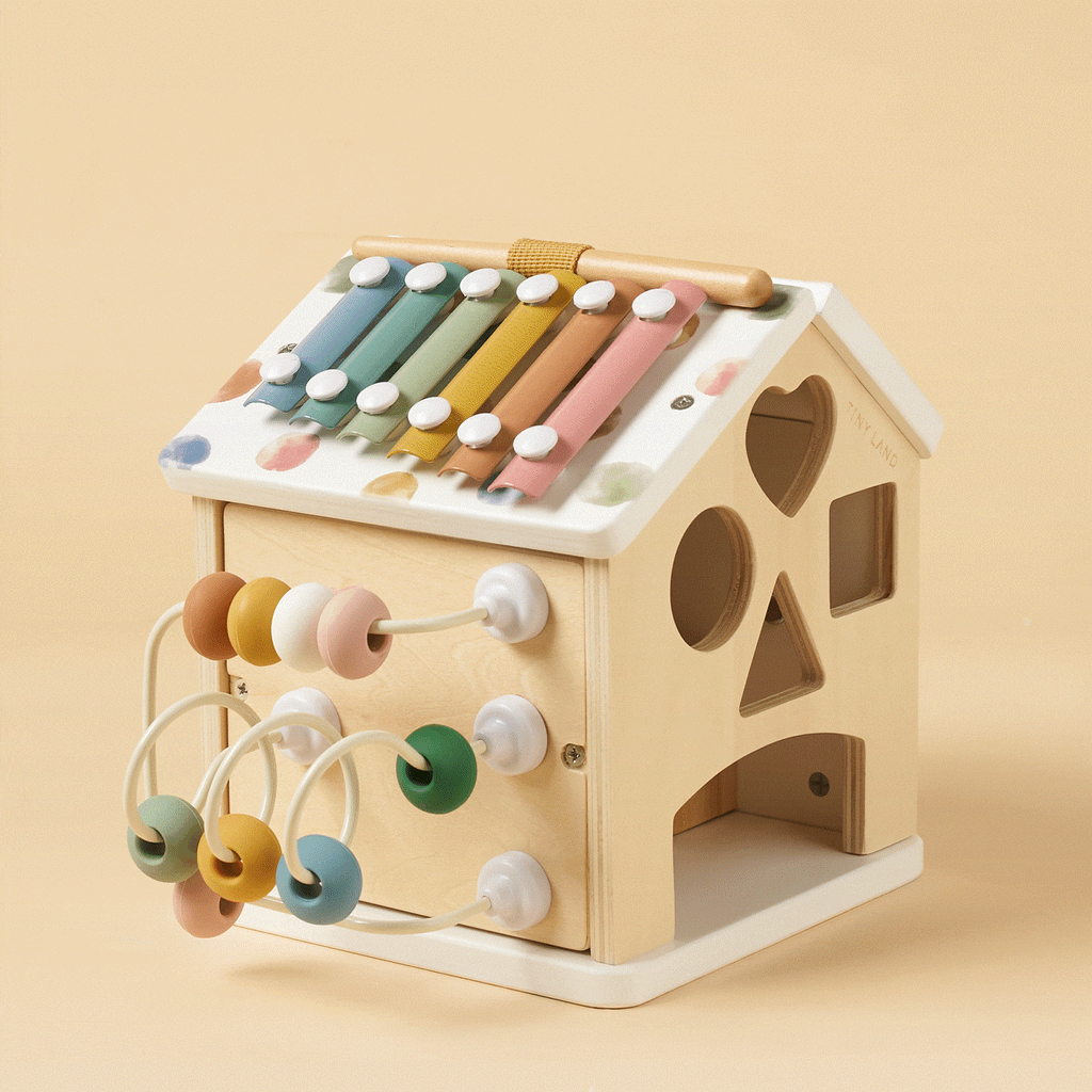 Tiny Land® Cubo de actividades Casa de campo - Morandi