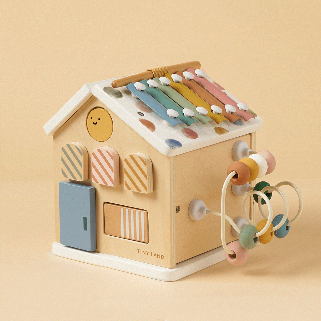 Tiny Land® Cubo de actividades Casa de campo - Morandi