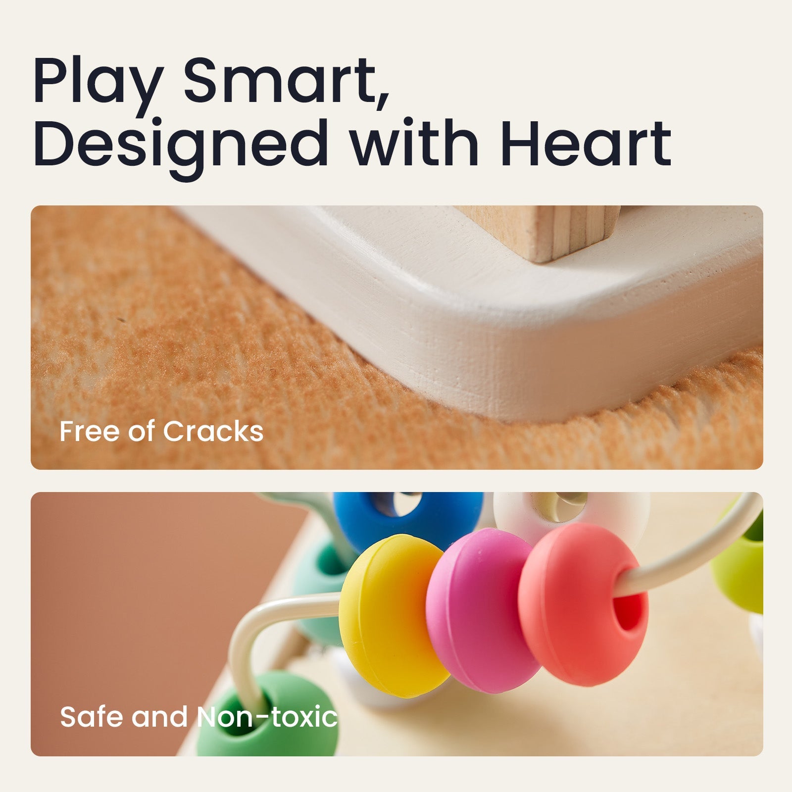 Cubo de actividades La Casita de Tiny Land® - Arcoíris