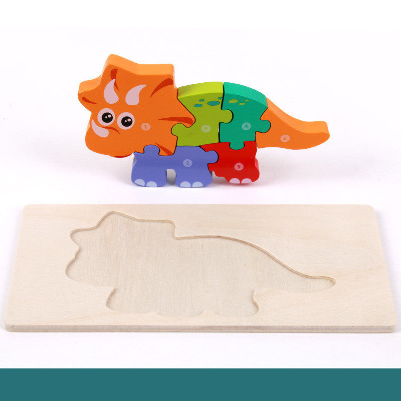 Juguetes Educativos Infantiles Montessori Tridimensionales de Madera