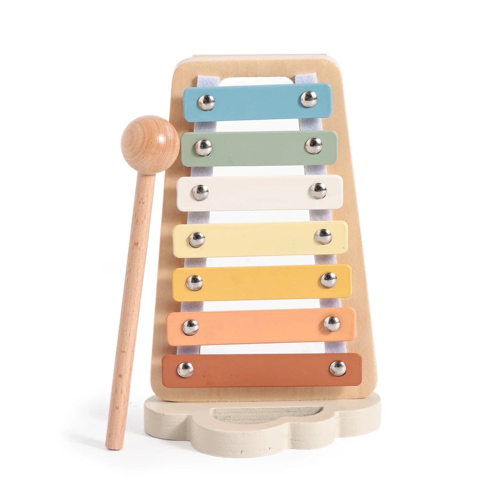 Instrumentos Musicales Montessori Tambor Xilófono Juguete para Bebés