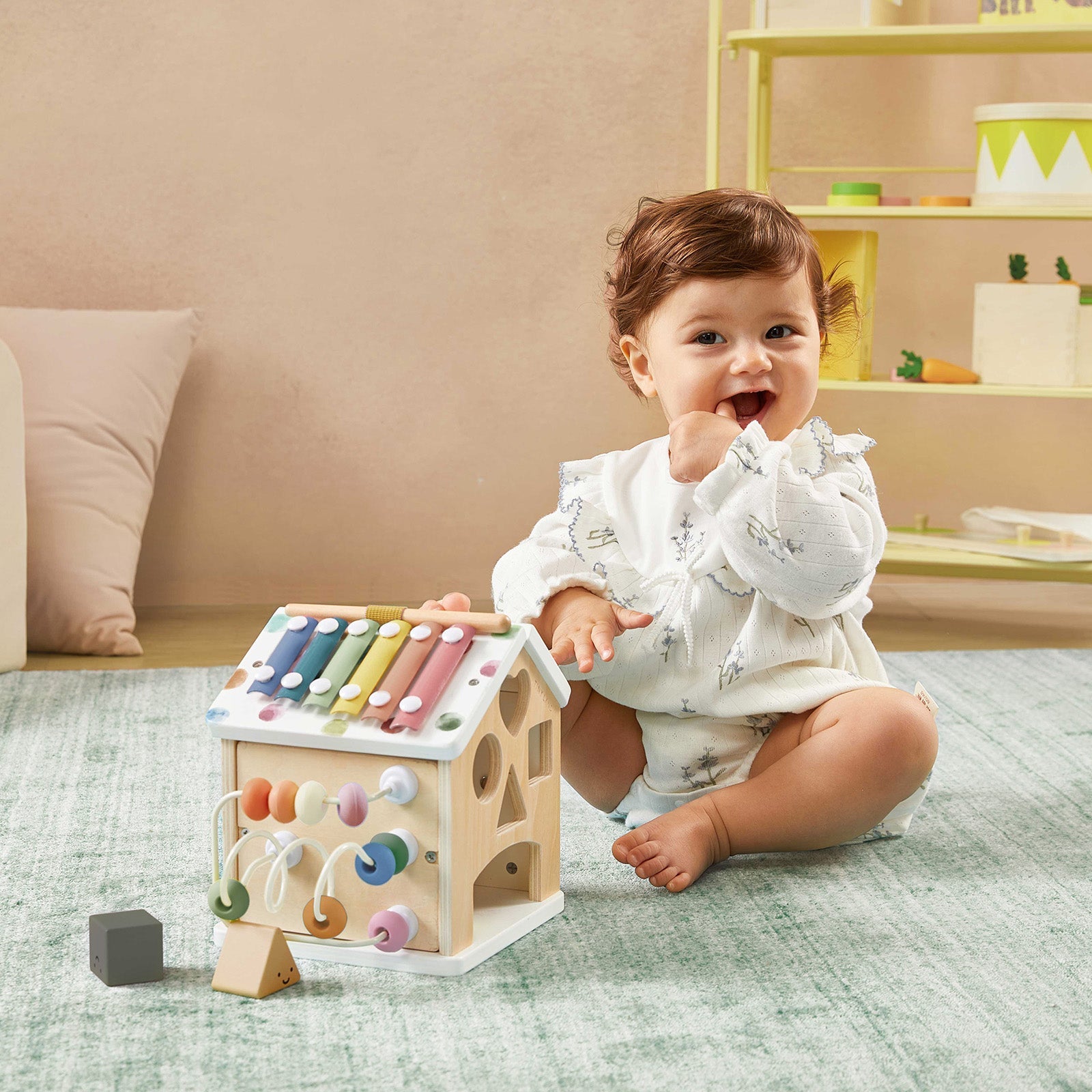 Tiny Land® Cubo de actividades Casa de campo - Morandi