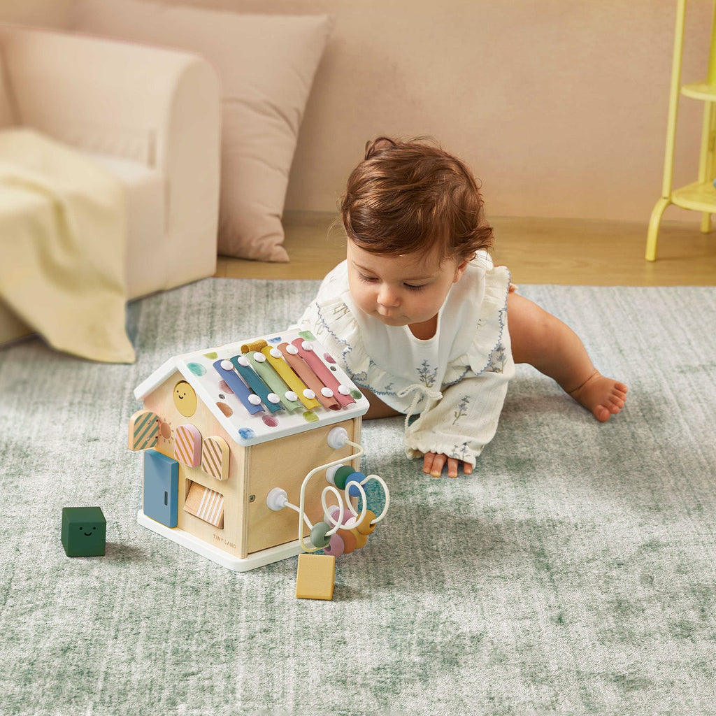 Tiny Land® Cubo de actividades Casa de campo - Morandi