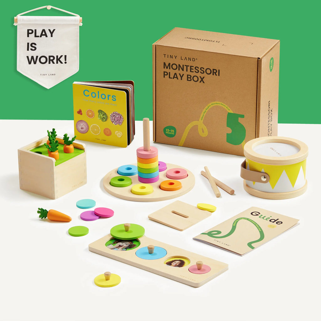 Jouets Montessori Tiny Land® pour les tout-petits (13-15 mois)