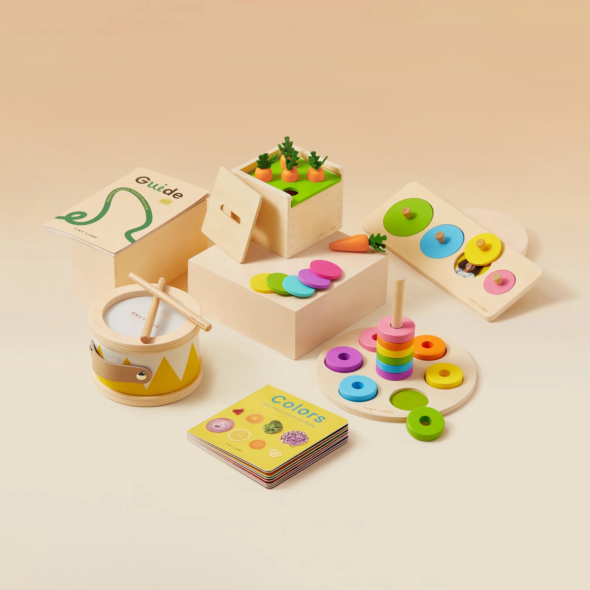 Jouets Montessori Tiny Land® pour les tout-petits (13-15 mois)