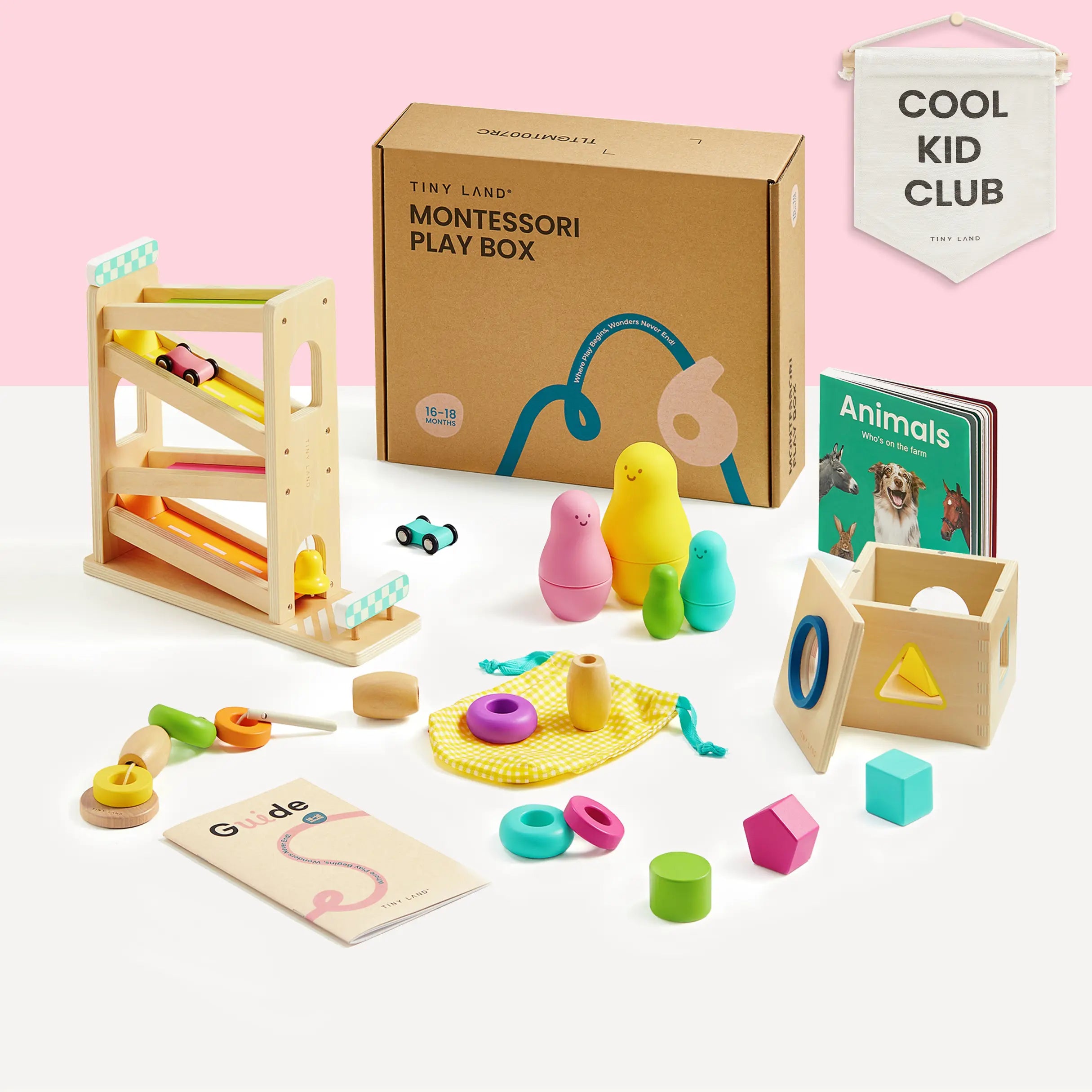 Tiny Land® Juguetes Montessori para niños pequeños (16–18 meses) – Juguetes educativos Montessori