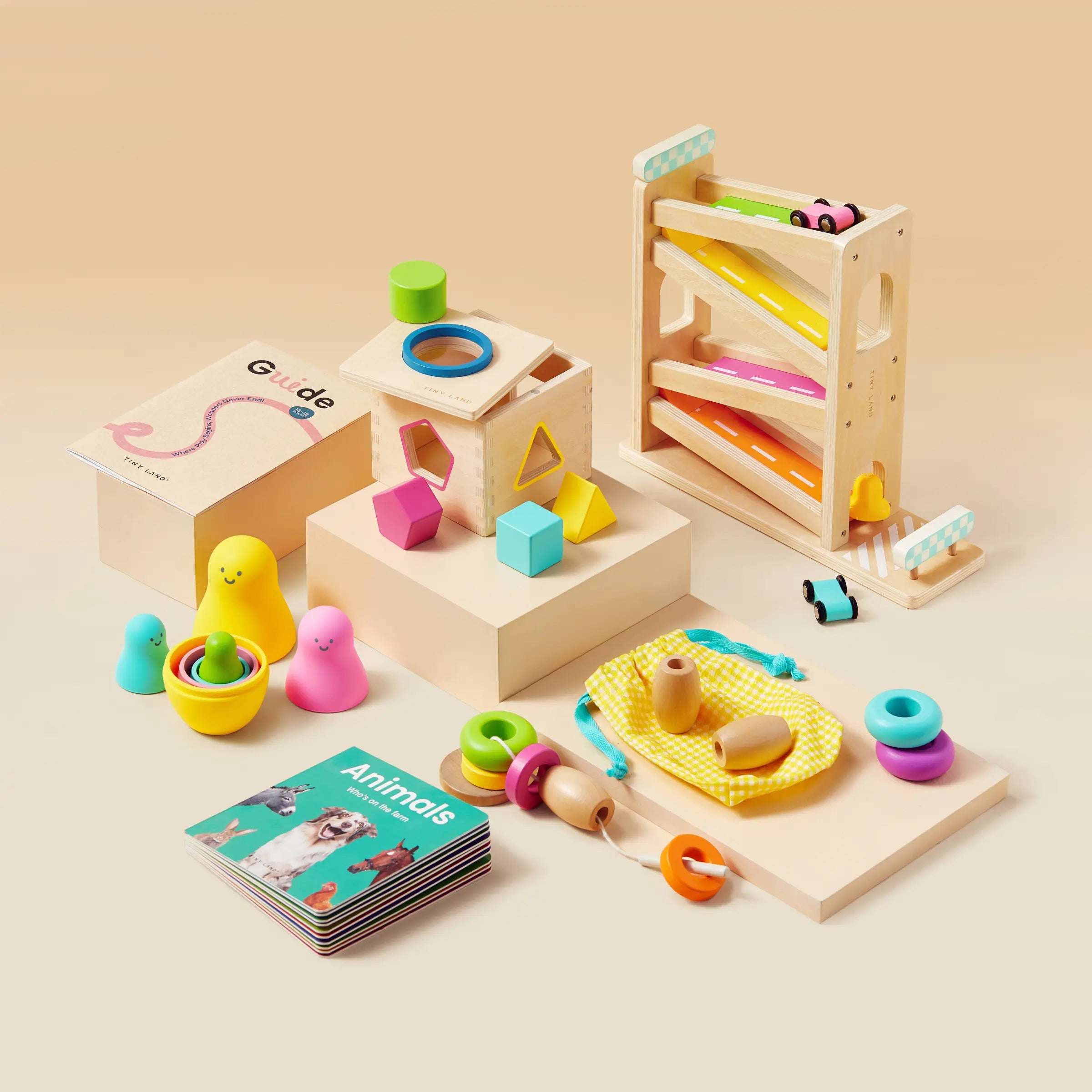 Tiny Land® Juguetes Montessori para niños pequeños (16–18 meses) – Juguetes educativos Montessori