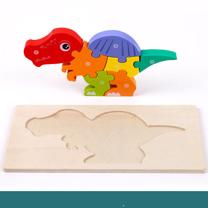 Juguetes Educativos Infantiles Montessori Tridimensionales de Madera