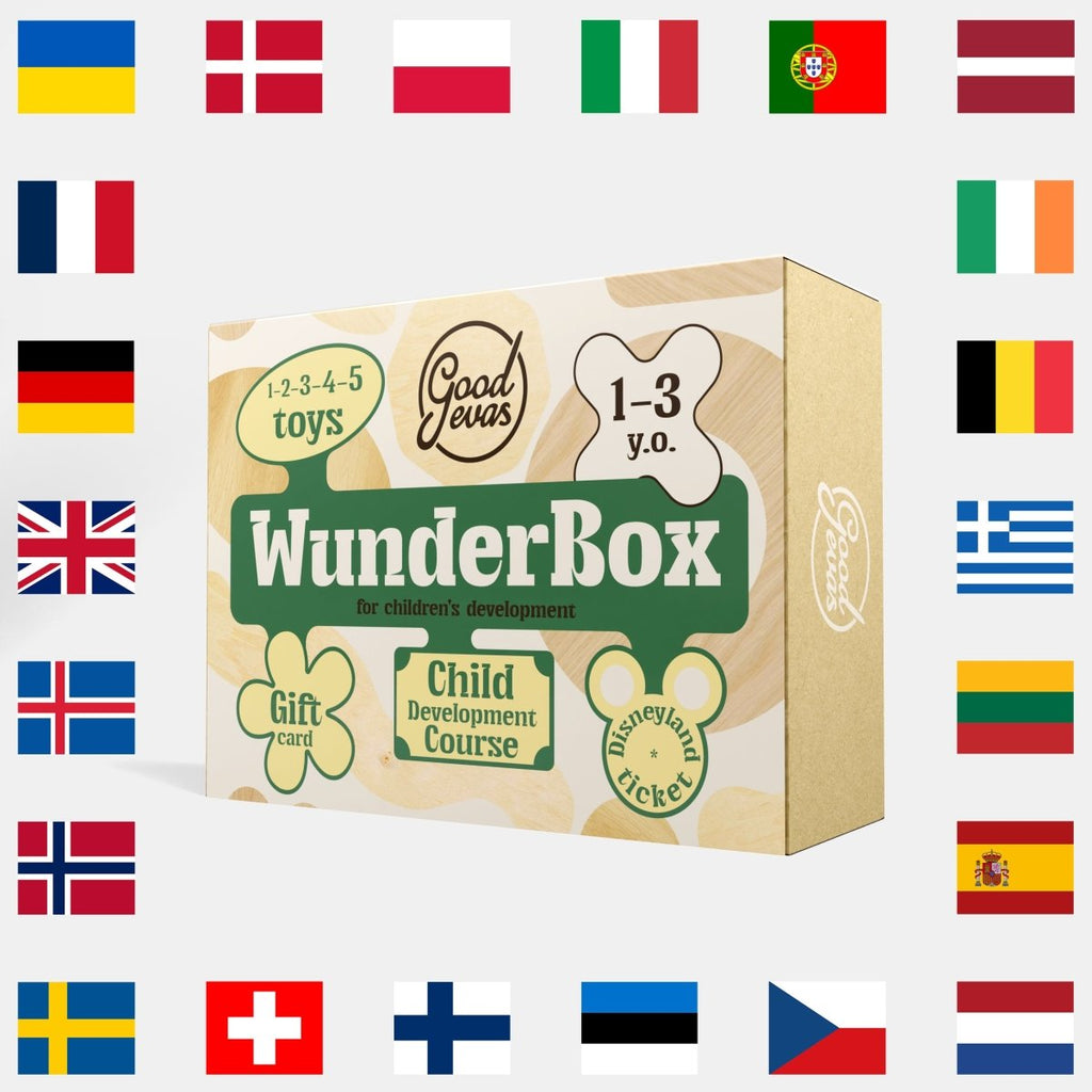 WunderBox 1-3 ans - boxe de développement pour les tout-petits